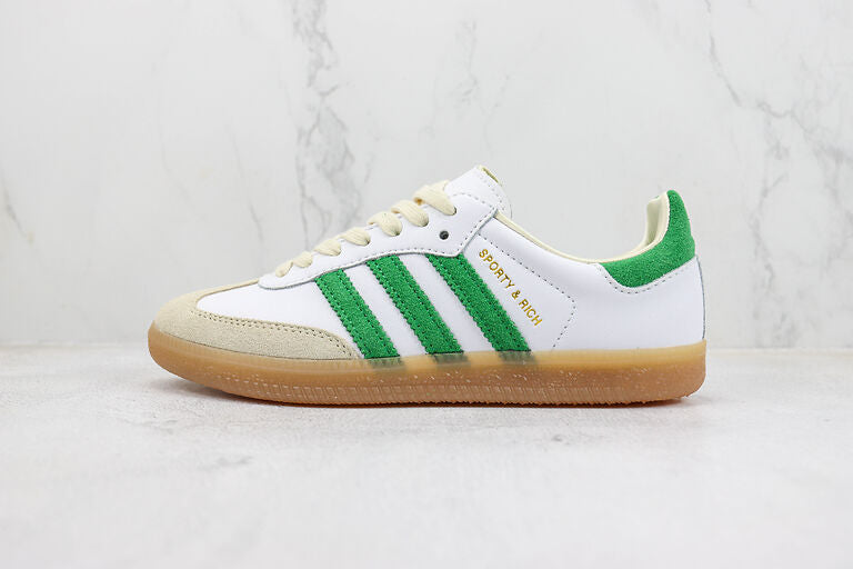 Adidas Samba OG Sporty & Rich White Green
