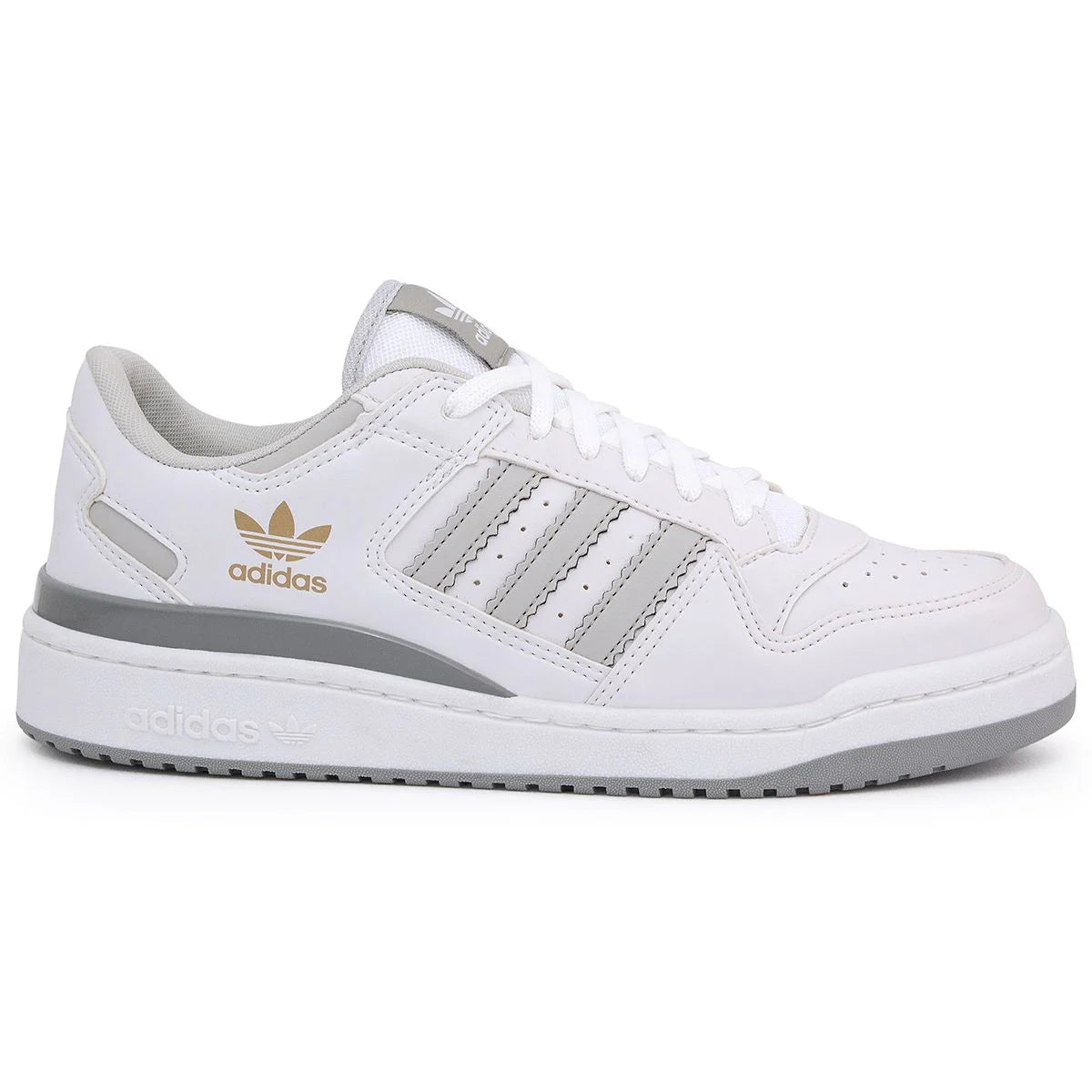 Adidas forum low white gray