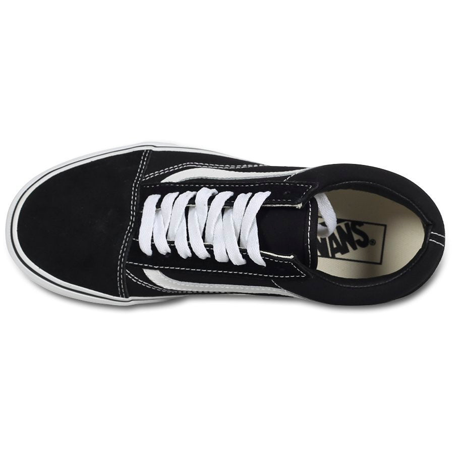 Tênis Masculino Vans Old Skool Sola Vulcanizada - Black/White
