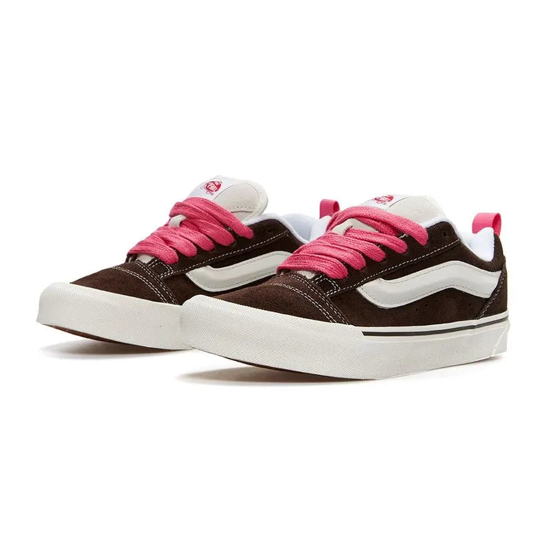 Vans Knu Skool Chocolat in Pink