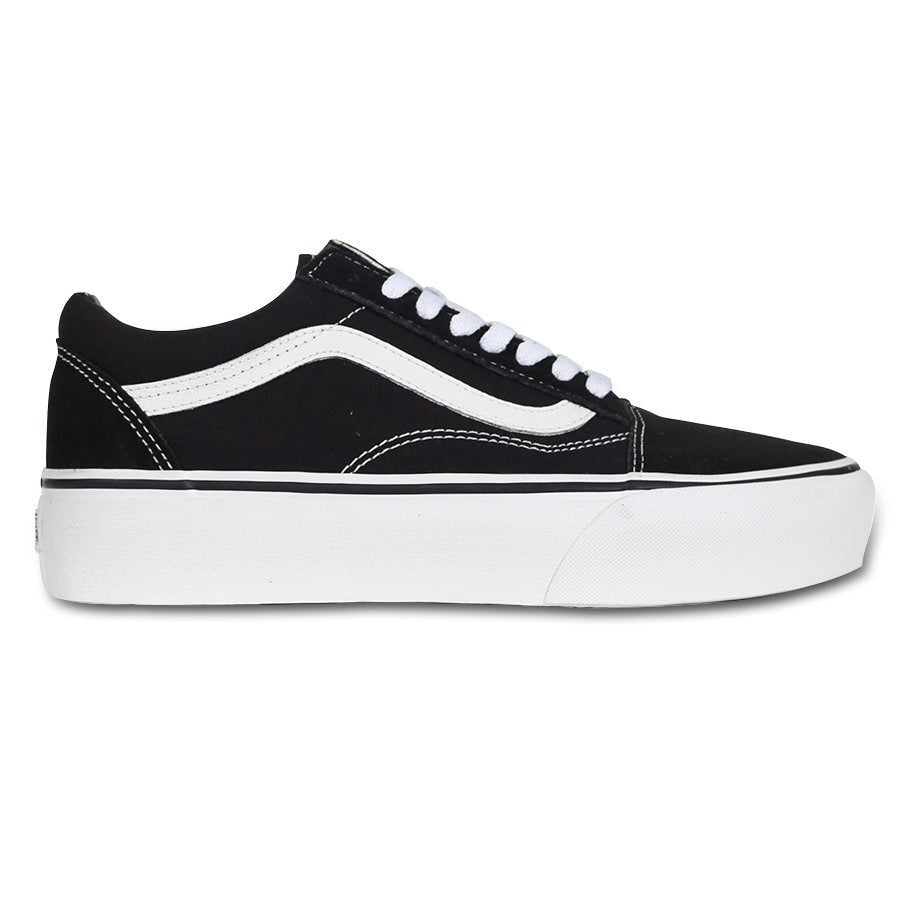 Tênis Masculino Vans Old Skool Sola Vulcanizada - Black/White